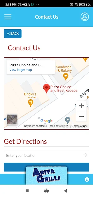 Ariya Grills Borehamwood Screenshot 1