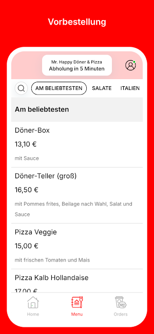 Mr. Happy Döner&Pizza Screenshot 1