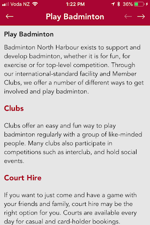 Badminton NH Screenshot 1