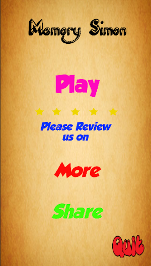 Simon 2 Memory Screenshot 0