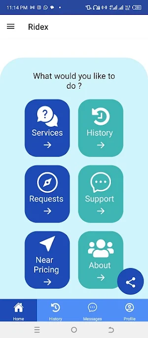 MyRideX Partner Screenshot 1