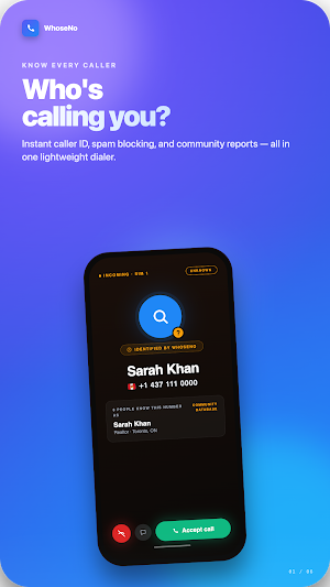 WhoseNo - Caller ID & Lookup Screenshot 0