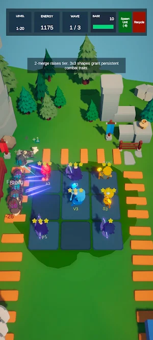 Merge & Blast Defense Screenshot 3