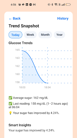 GlucoMate Screenshot 2
