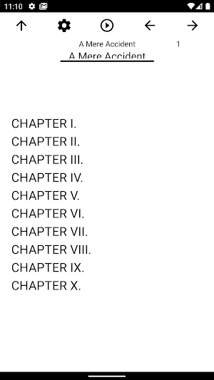 Book, A Mere Accident Screenshot 0