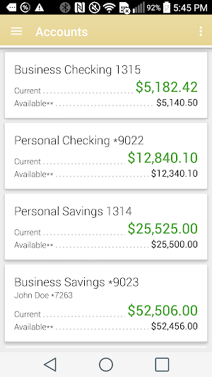 SJN Bank of Kansas Screenshot 0