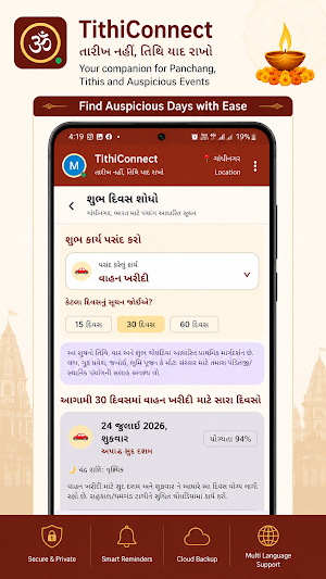 TithiConnect Screenshot 1