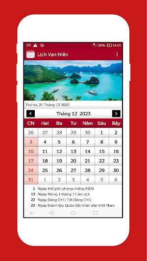 Lịch Vạn Niên 2023 Screenshot 1