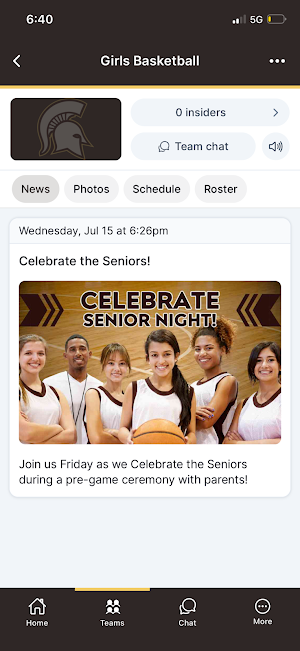 Sun Valley Spartans Athletics Screenshot 3