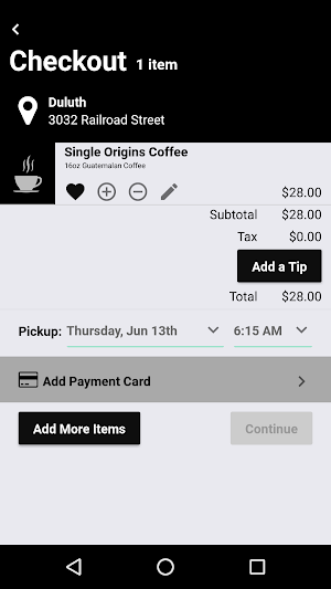 Forgotten Coast Coffee Screenshot 3