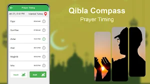Qibla Direction- Qibla Compass Screenshot 2
