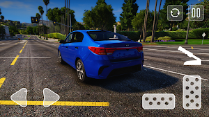 Driving Kia Rio: Real Parking Screenshot 2