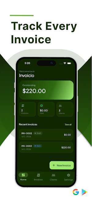 Invoicio: Instant Invoices Screenshot 1