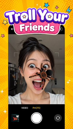 Fazeo-Face Funny Filter Camera Screenshot 1