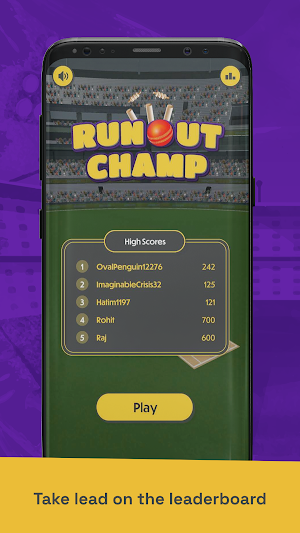 Run Out Champ: Hit Wicket Game Screenshot 0