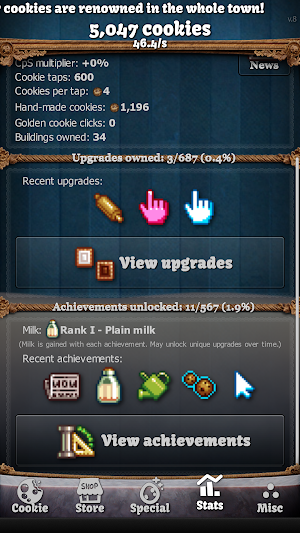 Cookie Clicker (ad-less) Screenshot 2