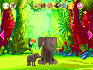 Talking Elephant King Red Screenshot 1