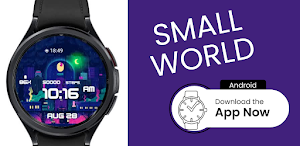 Small World Watch Face Wear Os Screenshot 0