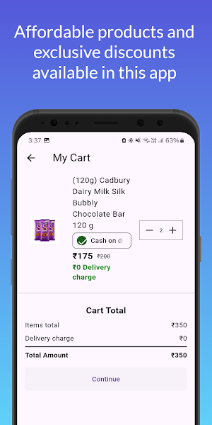 Clickwell - Grocery Delivery Screenshot 2
