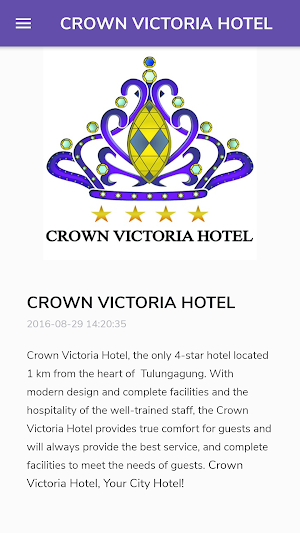 CROWN VICTORIA HOTEL Screenshot 2