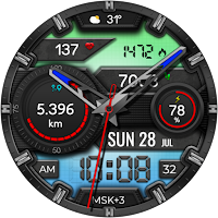 Hybrid PRALAX WS19 Watch face
