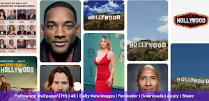 Hollywood Wallpaper HD & 4K Screenshot 0