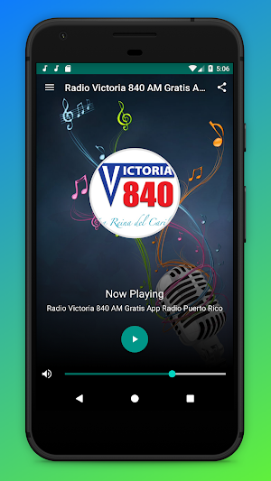 Radio Victoria 840 AM App Live Screenshot 0