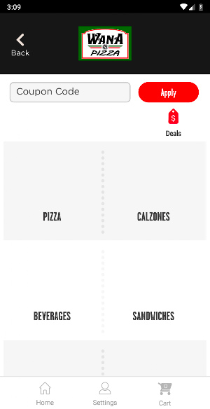 Wana Pizza Screenshot 2