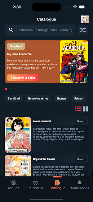 Manga Nova Screenshot 2