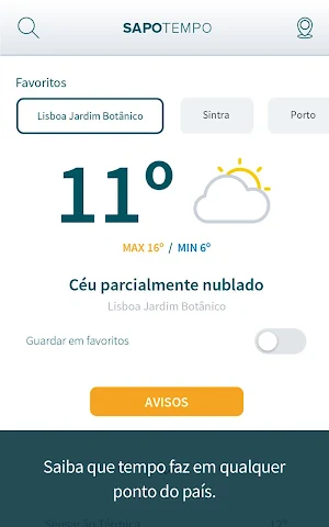 SAPO Tempo Screenshot 1