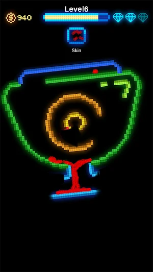 Roll to Loop: Pixel Puzzle Screenshot 0