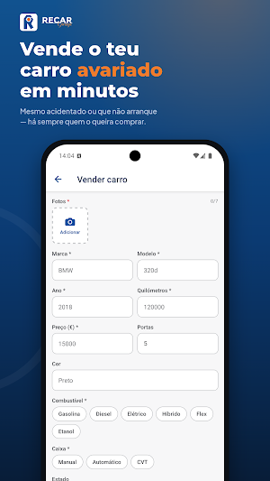 RecarGarage: Peças e Desmanche Screenshot 1