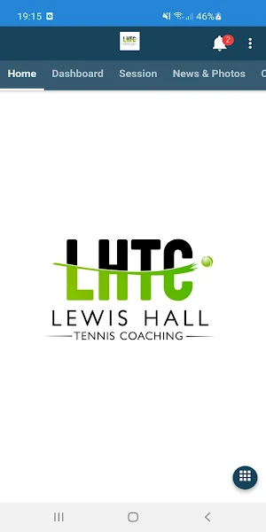 Lewis Hall Tennis Coaching Screenshot 1