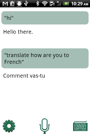 Voice Answer Free Screenshot 1