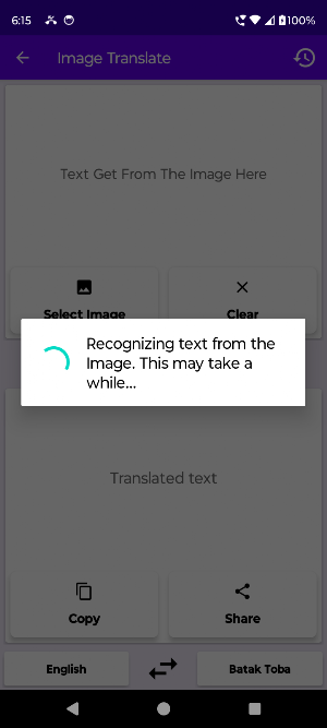 English Batak Toba Translator Screenshot 3