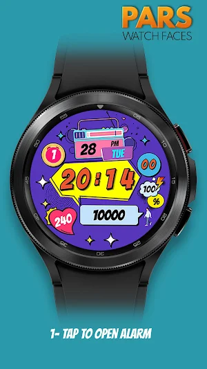 Pars Lollipop  Watch Face Screenshot 3