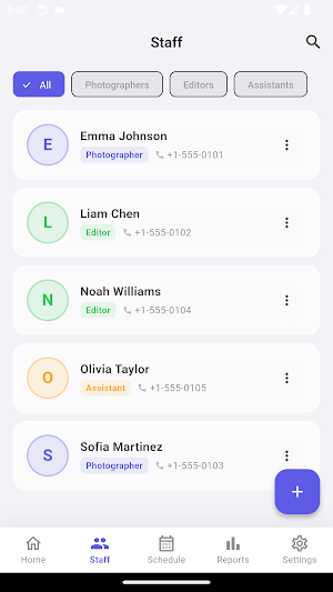 Photo Studio Staff Screenshot 1