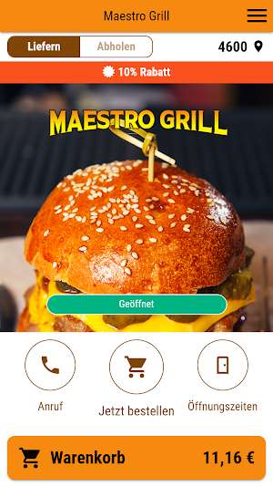 Maestro Grill Screenshot 0