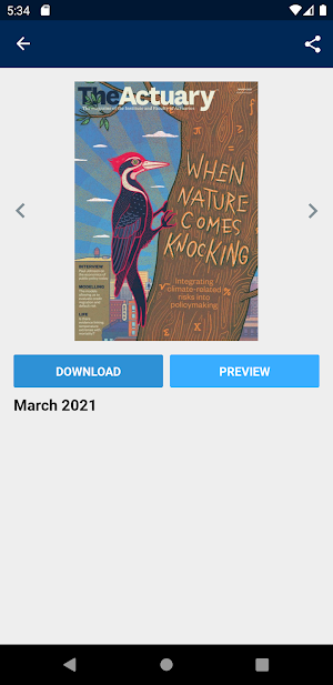 The Actuary magazine Screenshot 1