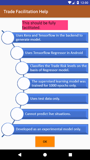 Tensorflow Trade Facilitation  Screenshot 3