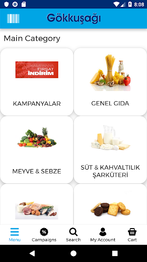 Gökkuşağı Market Screenshot 1