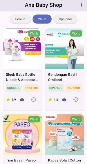 Ans Baby Shop Screenshot 2