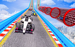 Formula Car Stunts Drive Game Screenshot 1