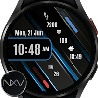 NXV87 Modern Watch Face