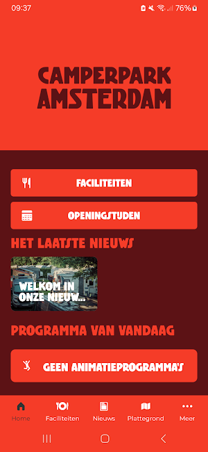 Camperpark Amsterdam Screenshot 0
