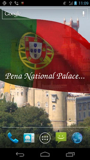 Portugal Flag Live Wallpaper Screenshot 3