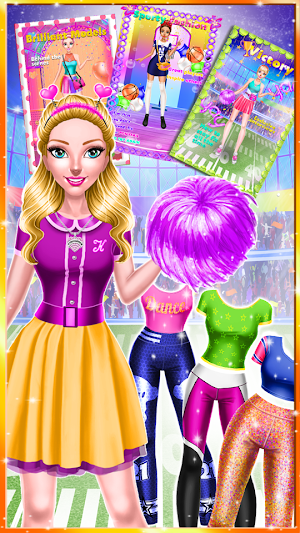 Cheerleader Magazine Dress Up Screenshot 3