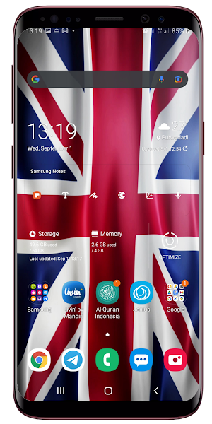 Britain Flag Live Wallpaper Screenshot 2
