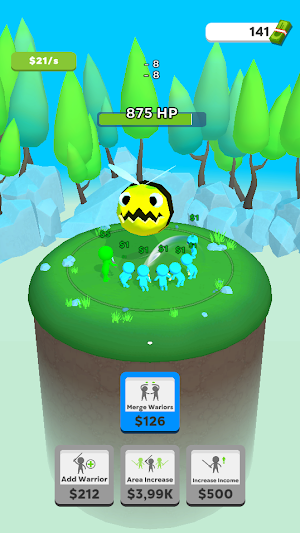 Merge Struggle! Screenshot 2