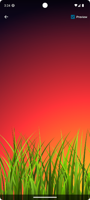 Live grass wallpaper [remix] Screenshot 2
